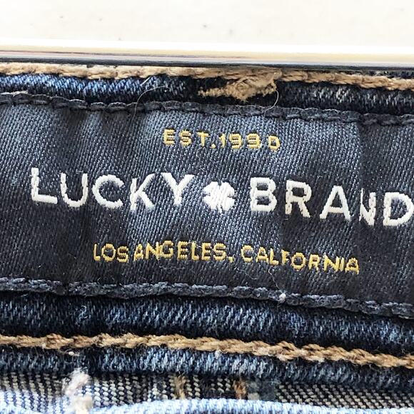 Lucky Brand Jeans Bridgette Skinny 4 | 27 Blue Jeans Stretch Denim - Picture 4 of 8